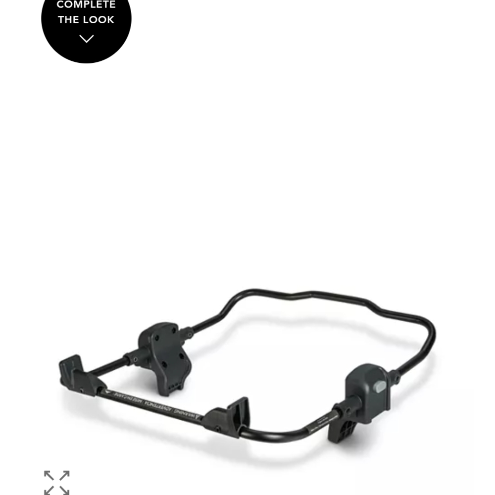 Universal Black Stroller Adapter